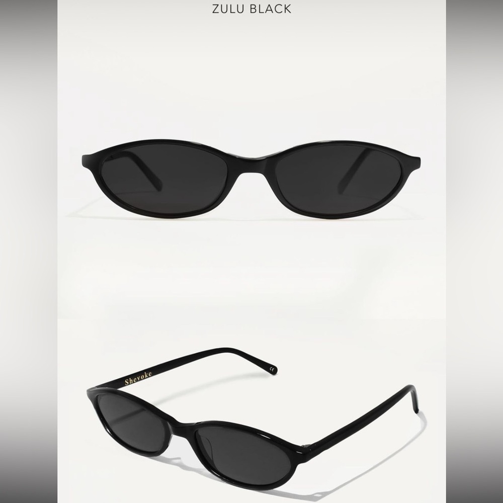 Shevoke Zulu Black Sunglasses NEW